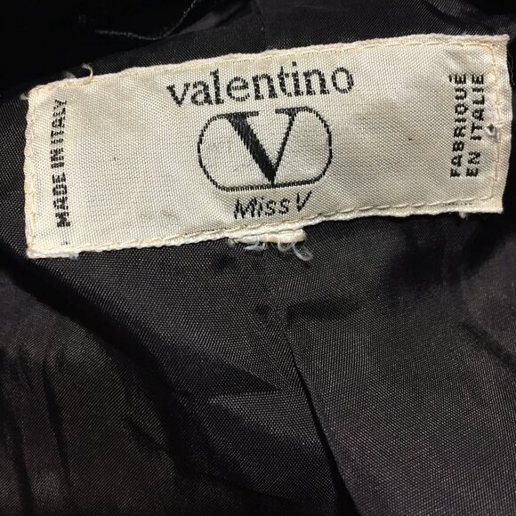 VINTAGE VALENTINO MISS V OPEN FRONT WOOL JACKETS SIZE S - Picture 8 of 8